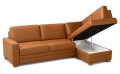 LAKEVILLE 1 ECKE DL 170 ARM 1 + LONGCHAIR XL MB 12-1217  Bettkasten