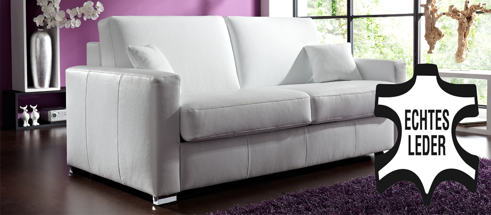 Leder Sofa